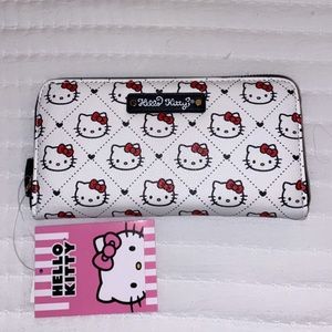 Hello Kitty Full Size Wallet Black & White